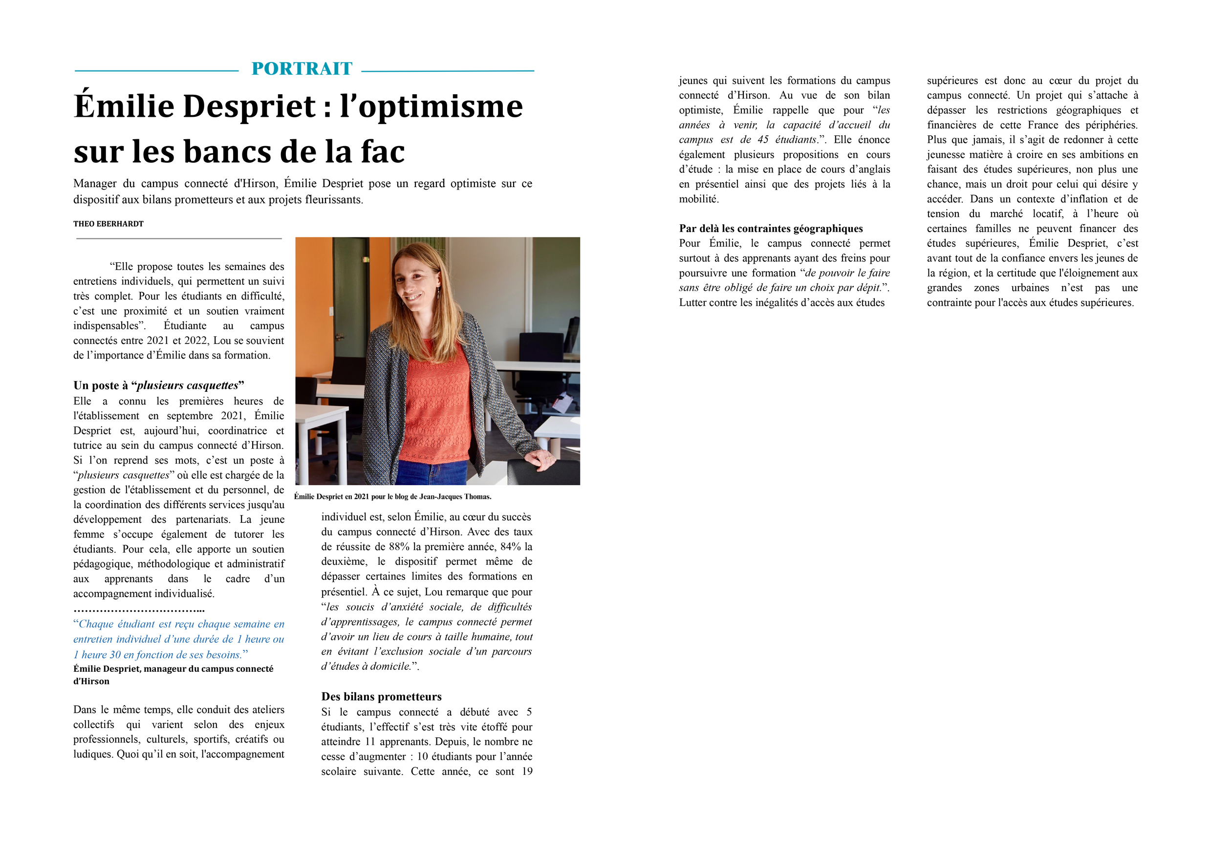 POUR ALLER PLUS LOIN :
